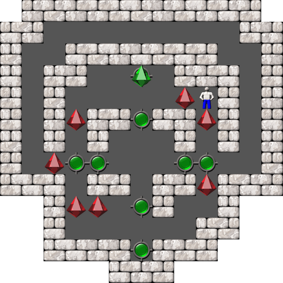 Sokoban Kevin 16 level 69